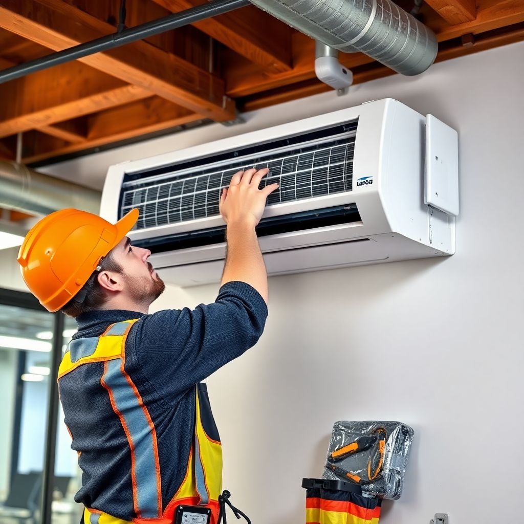 Instalacion de Aire Acondicionado Tipo Minisplit